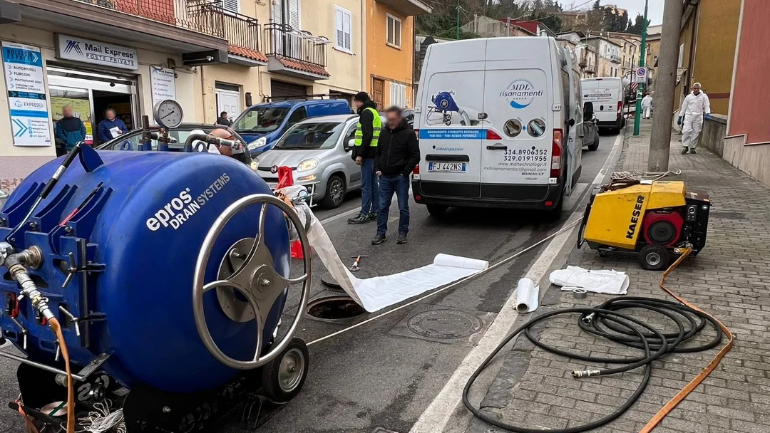 Ariano Irpino - risanamento condotta fognaria