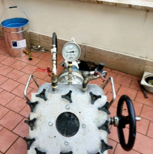 Napoli, risanamento condotta pluviale: macchinario