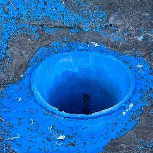 Perugia, intervento in quota: dettaglio condotta