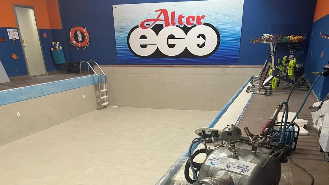 Palestra Ego San Sepolcro, Arezzo, risanamento piscina